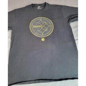 NFL Pittsburgh Steelers Logo T-Shirt Black Fanatics Adult